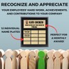 Perpetual Plaque, Custom Employee of the Month Appreciation Award (12