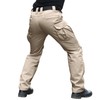 Hiwise Men's Stretch Tactical Pants Water Resistant Ripstop Cargo Pants