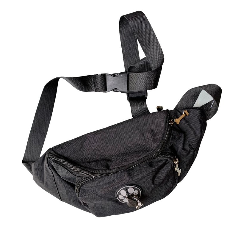 Dog Walkers Walker Bumbag with Adjustable Waist (Black)