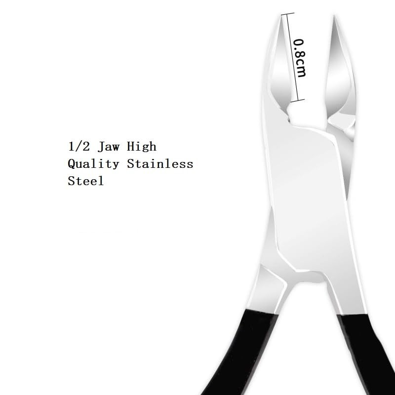 Cuticle Trimmer with Cuticle Pusher - Cuticle Remover Cuticle Nipper