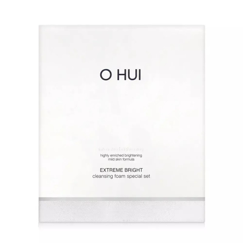 OHUI 오휘 익스트림화이트 브라이트 각질제거 클렌징폼 화장품세트 OHUI Extreme White