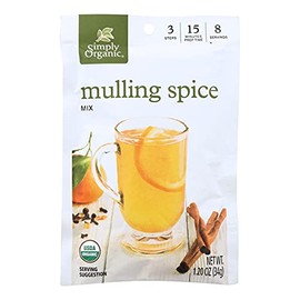 Simply Organic Mulling Spice - Organic - Gluten Free - 1.2 oz - Case of 8