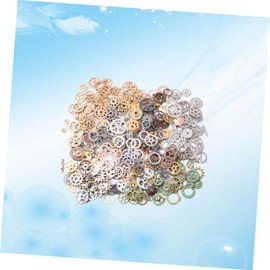 TEHAUX Vintage Steampunk Alloy Pendant Jewelry Gear Craft Decor for Men Women Unique Hanging Ornaments for Necklaces Bracelets Keychains Mixed Styles