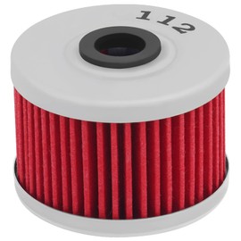 MOACCE Motorcycle Oil Filter Oil Element Compatible Models Kawasaki KL250 SUPER SHERPA 250 1997-1998 2000-2007 2009-2010 KLX250 249 2020 KLX125 D-TRACKER 125 2010-2010 14/ KLX Fits 250S 250 2006-2007