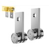 HZG 2 Wheel Trolley Assembly Rollers, Two Bearing Trolley Assembly
