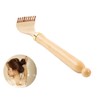 Bamboo Advanced Back Scratcher, Portable Extendable Stainless Steel Telescoping Back