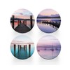 4 x Round Lake District Coasters - England GB Travel