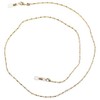 Pearl Glass Cord Brass 72cm Gold CG-104