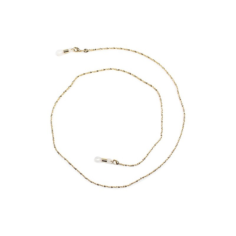 Pearl Glass Cord Brass 72cm Gold CG-104