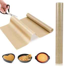 Miawtro Permanent Baking Foil Roll (224 cm x 30 cm), Premium Reusable Baking Paper, Can Be Cut to Size, Heat Resistant, Non-Stick Coating, Dishwasher Safe, for Baking Food