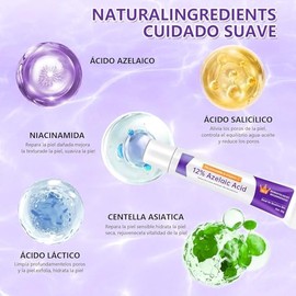 LKJRGTL Crema 3 pcs- Tratamiento Reparador y Purificante para el Rostro - Frmula Suave para Piel Sensible - Reduce Imperfecciones y Renueva la Piel   