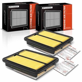 A-Premium - Filtro de aire de motor de 2 piezas compatible con Nissan Versa 2020-2024, Kicks 2017-2024, 1.6L, reemplazo# 165465RF0A, XA11608