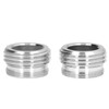 2 Sets Faucet Adapter Straight Thread 15/16in Male 27/32in Female