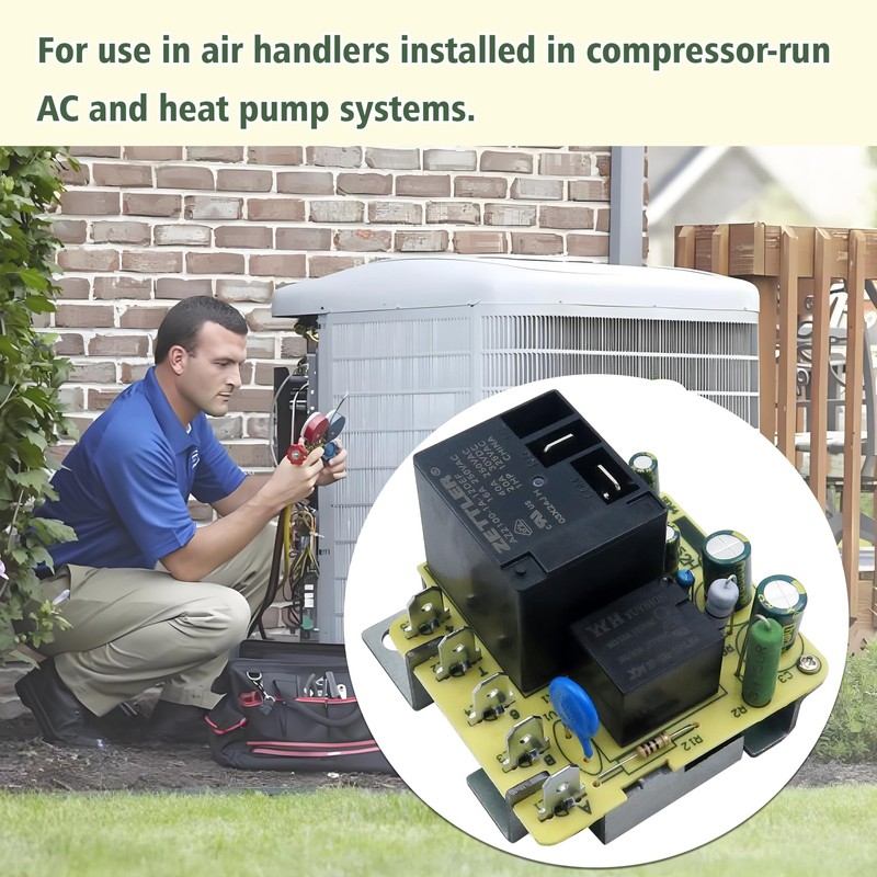 57T01-843 Blower time Delay,Timing delay,Replacement for delay Device for White