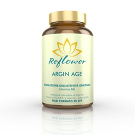 Reflower - Argin age 90 cps - Integratore con Arginina per un Mirabile Effetto Anti-Age
