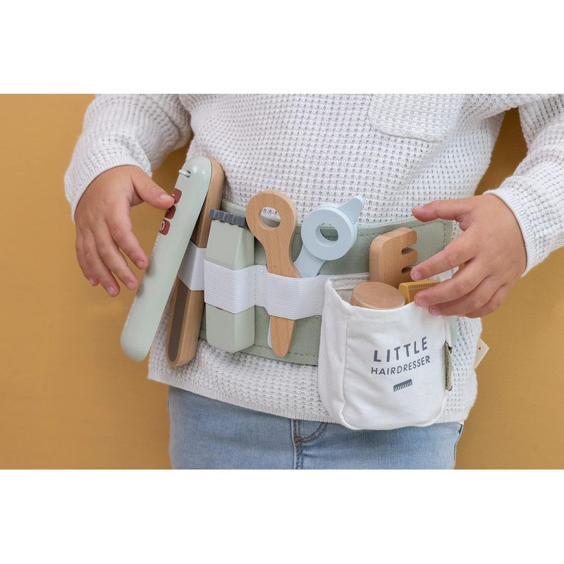 Little Dutch 7066 Wooden Hairdresser Playset