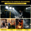 3x70W LED Work Light, Adjustable Tripod Portable Construction Flood Light