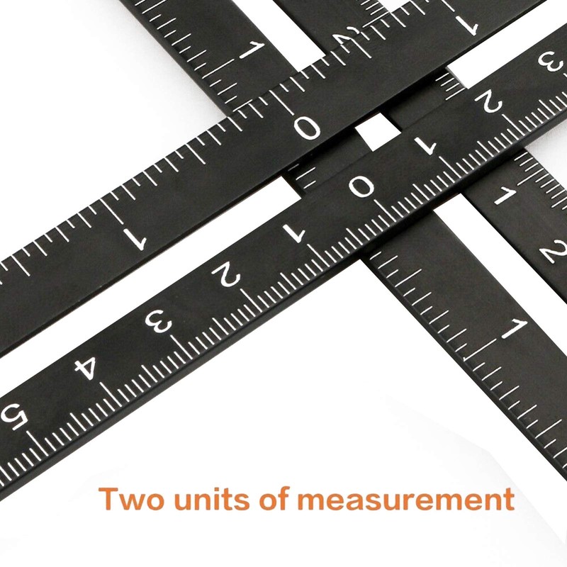 12 Side Multi Angle Measuring Ruler Ceramic Tile Hole Punch
