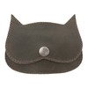 Hide & Drink, Cat Shape Wallet Handmade from Full Grain