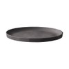 KINTO 20716 ALFRESCO Plate, 9.8 inches (250 mm), Black, Dishwasher