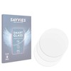 Savvies 3 Pack Glass Film compatible with Doogee Anywise W1