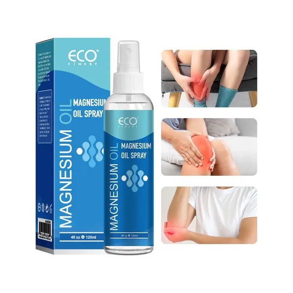 Spray De Aceite De Magnesio Reducir Tensin Muscular Dolor -