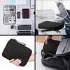 Arae Electronic Accessories Organizer, Travel Cable Bag with Double-Layer Storage
