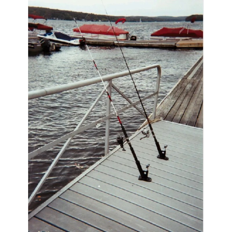 Fishing Pole Holder Fish from Deck or Pier MADE IN