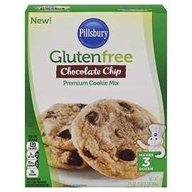 Pillsbury Chocolate Chip Premium Cookie Mix, Gluten Free, 17.5 oz (496 g)