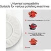 4Pcs Car Polisher Pad Bonnet Set Soft Microfiber Polishing Bonnet
