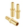 sourcing map 3pcs 10mm to 4mm Brass Hose Barb Fitting