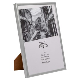 Hampton Frames ALUMINIUM Poster Certificate Photo Frame Silver A4 (21x29.7cm)ALI9A4NG