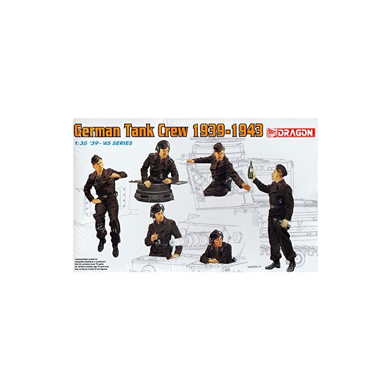 Dragon 500776375 – 1: 35 German Tank IV Crew