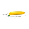 Gadpiparty Cute Banana Ballpoint Pen Ergonomic Black Ink Writing Tool