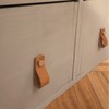LA CHUECA POLO High-Quality Leather Furniture Handle (Pack of 2)