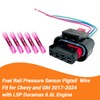 Fuel Rail Pressure Sensor Connector Pigtail Fits for Chevy GM