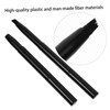 Vaguelly 2pcs Professional Double Ended Eyebrow Brush Portable Angled Brow