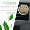 Zen'Arôme Rosette Diffusor für Auto, Clip'Arome, Edelstahl, Einheitsgröße