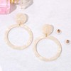 Acrylic for Women Geometry Resin Drop Dangle Earrings Bohemia Tortoise