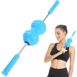 OUTASIGHT 마사지 스틱 롤러 다기능 바디 머슬 마사지기 딥 릴 근막 릴리스 남녀 공 2개 포함 OUTASIGHT Massage Stick Roller Multi-Function Body Muscle Massager Deep Relief Myofascial Release Tool for Men and Women, 2 Pieces Included