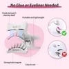 Mlen Diary Magnetic Eyelashes, Magnetic Lashes kit, Reusable False Eyelashes