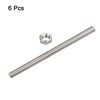 QUARKZMAN Pack of 6 M8 x 250 mm Fully Threaded