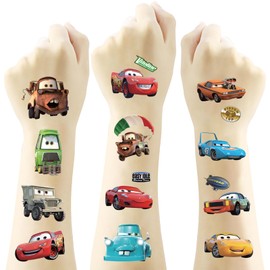 50Pcs Cars Temporary Tattoos for Teen,Goodie Bag Stuffers Party Supplies Birthday Decoration Gifts for Girl Boys Home Activity Class Prizes Carnival Christmas Rewards (cars)