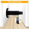 TOPTAKE Door Stoppers - Heavy-Duty Adjustable Stoppers for Bottom, Top,