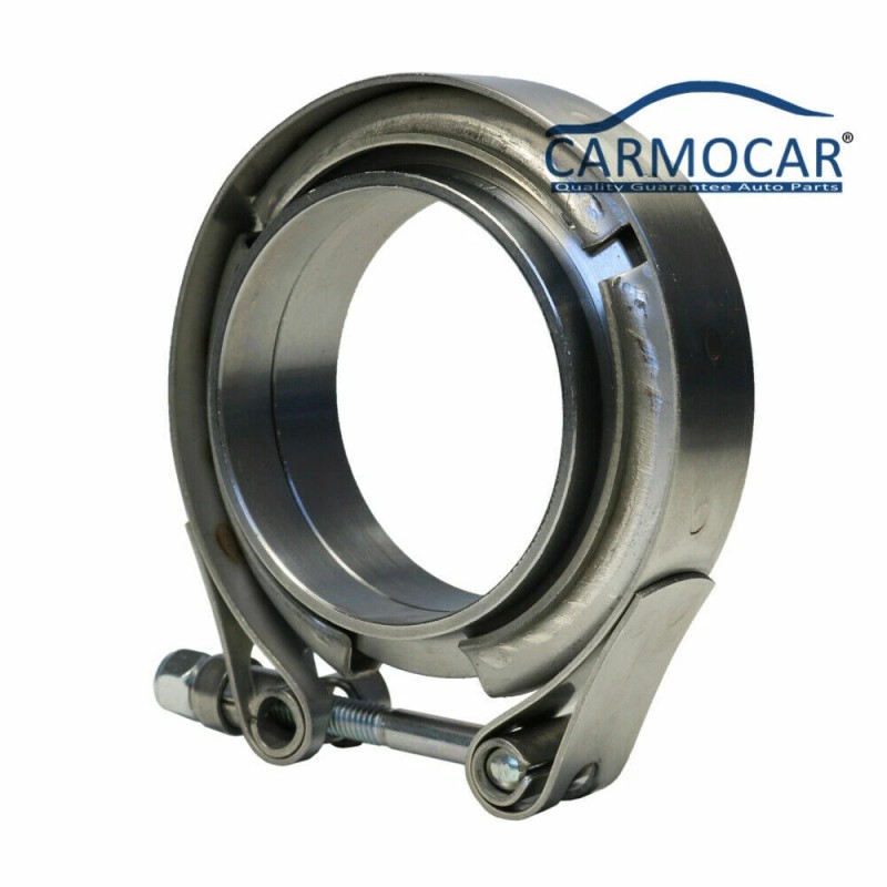 Carmocar Universal 2.25'' V-Band Clamp & Flange Kit for Turbo