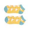 MISS SPARROW 2 Pairs Little Duck Trainer Socks Breathable Ladies
