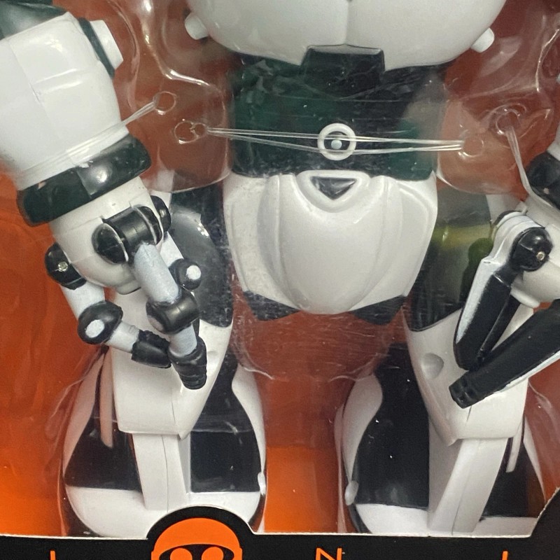 WOWWEE Mini Robosapien Robotics Walking Robot Glowing Eyes Posable Arms