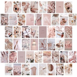 Pack of 50 Picture Collage Set, Vintage Posters for Room, Collage Print Kit, Postcard, Aesthetic Picture for Wall Collage for Room, Dormitory, Photo Display, Bedroom