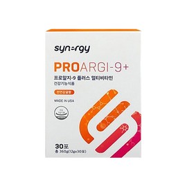 Synergy ProRg9 Plus Multivitamin 30 packets 1ea / 시너지 프로알지9 플러스 멀티비타민 30포 1개