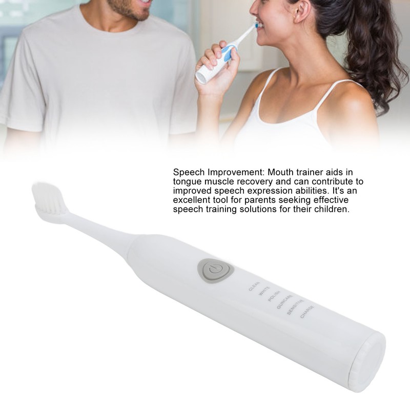 Electric Tongue Muscle Trainer Dry Mouth Relief Mouth Exerciser Electric